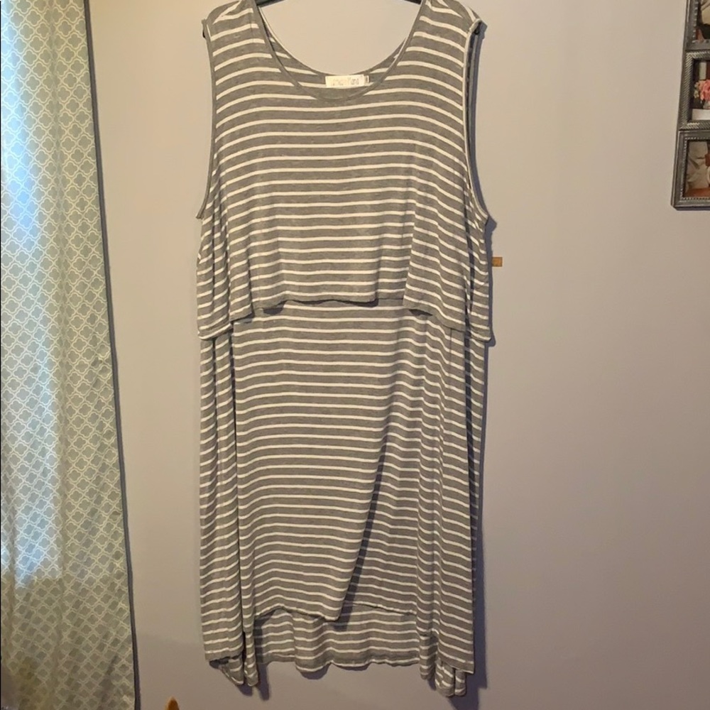 Latched Mama Stripe Dress